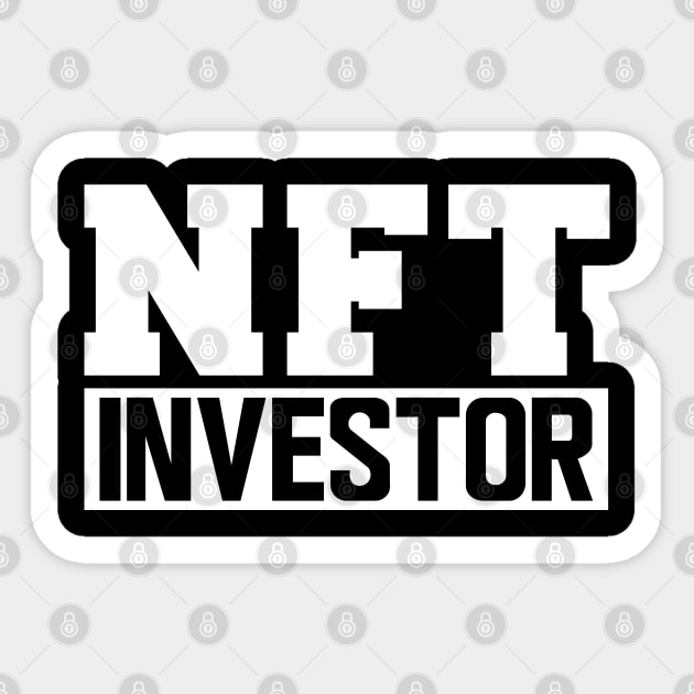 NFT Investor w Sticker by KC Happy Shop